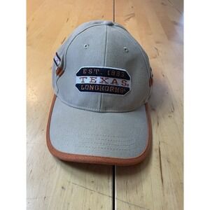 Texas Longhorns Vintage Red Oak Strapback Cap Hat